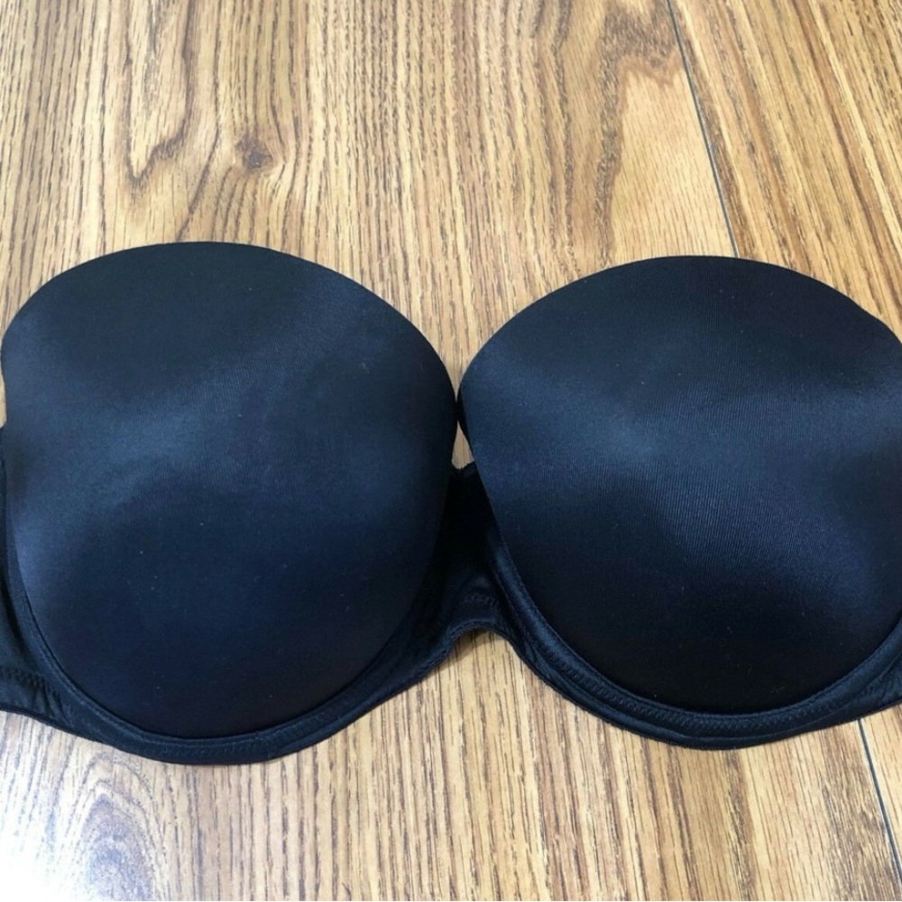 Victoria's Secret Black Strapless Bra